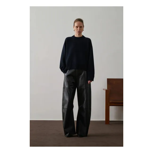 Pull Will Laine Mérinos | Bleu marine