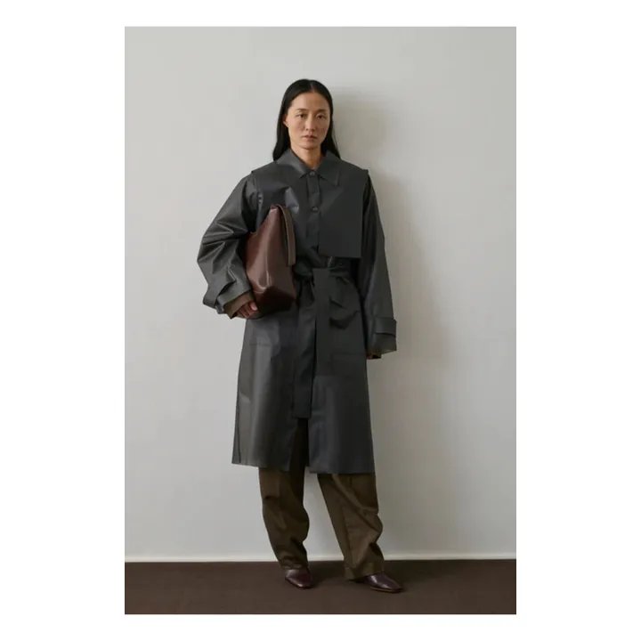 Sac Uma Cuir | Chocolat- Image produit n°2