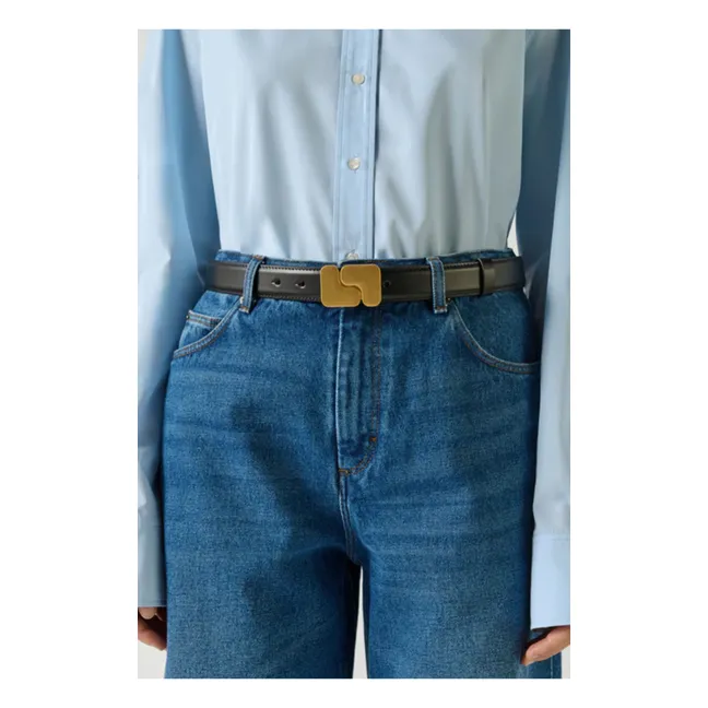 Ceinture Ninon Cuir | Noir