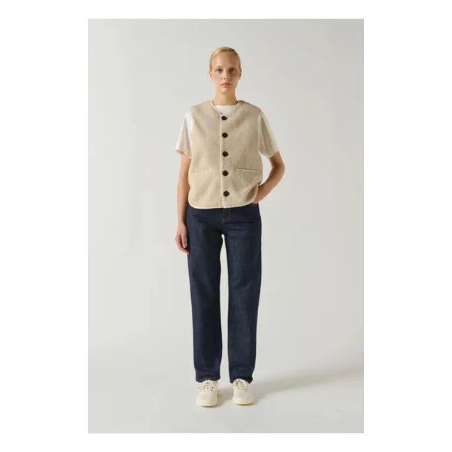 Fusil Sherpa Jacket | Ecru