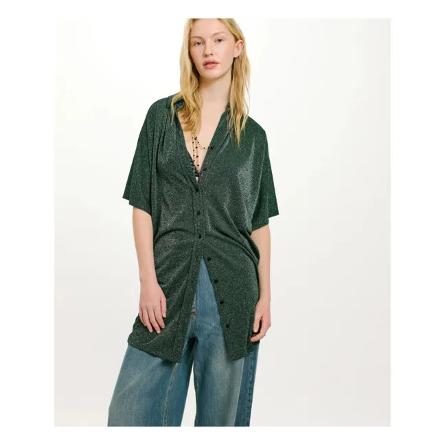 Robe Asado Métallisée | Vert