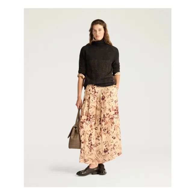 Twain Alpaca Sweater | Brown