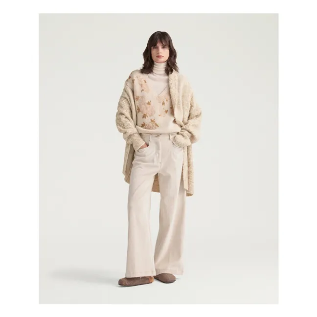 Pantalones Peter de pana | Crema