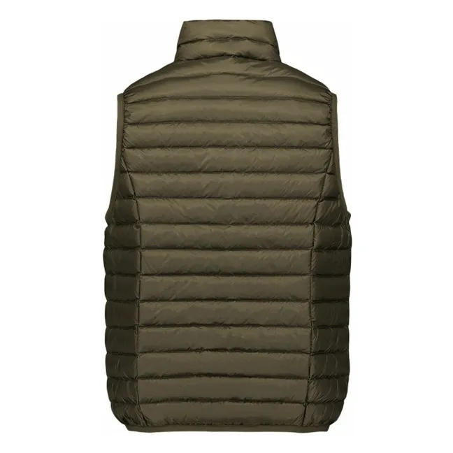 Chaqueta de plumón sin mangas Zoé | Verde Kaki