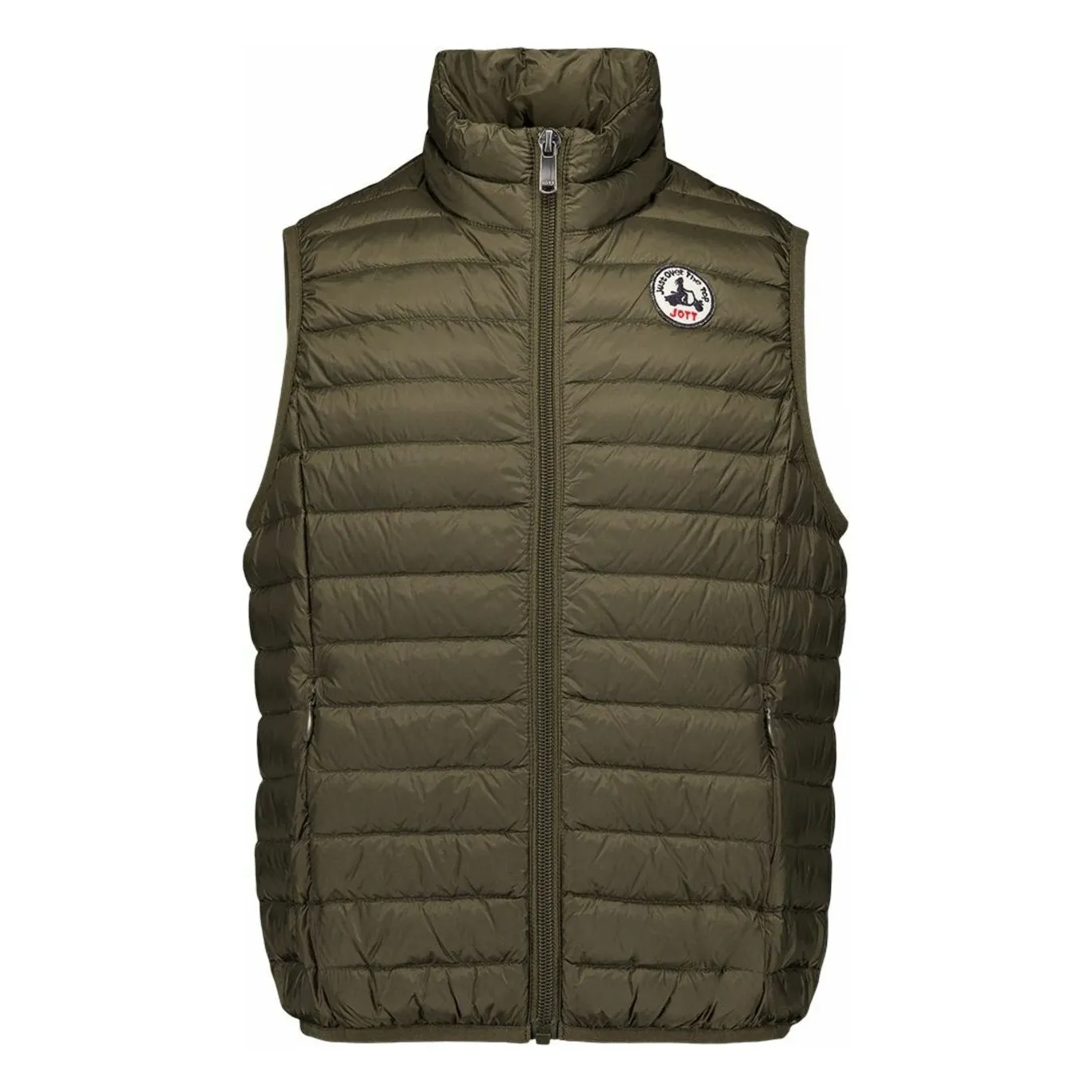 Jott Khaki Zoé Sleeveless Down Jacket
