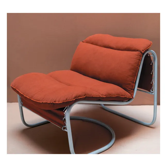 Fauteuil d'intérieur Campo | Brique