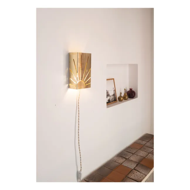 Applique Elbe Soleil | Laiton