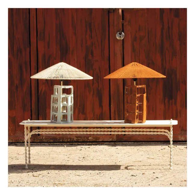 Lampe à poser Piz | Bleu ciel