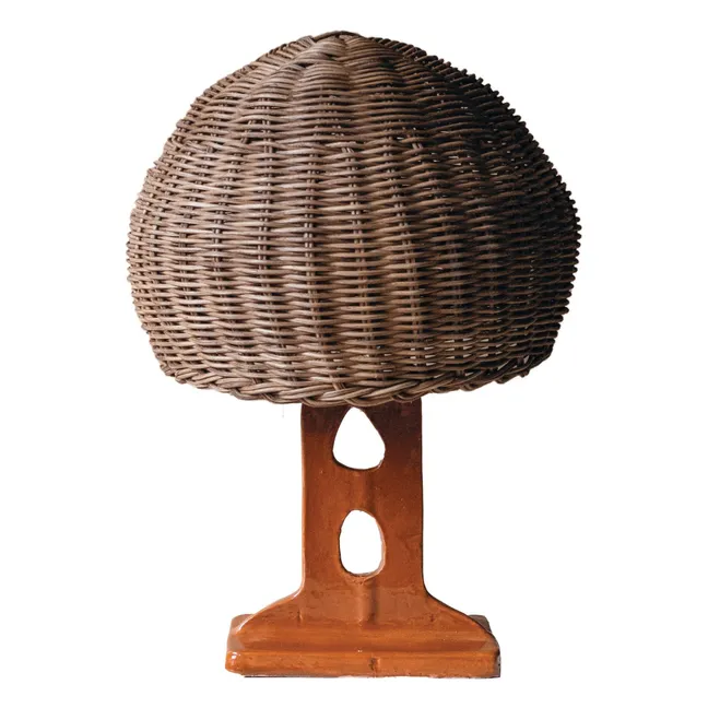 Lampe à poser Mvalley | Marron