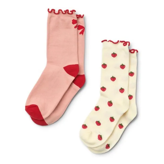 Lot de 2 Paires de Chaussettes Vigga | Blanc