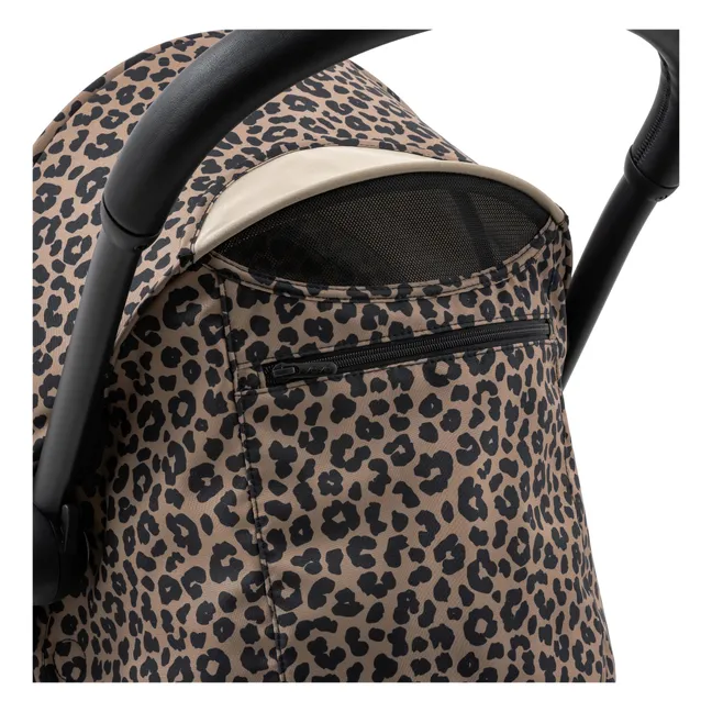 Cochecito YOYO³ 6+ Chasis blanco | Leopardo