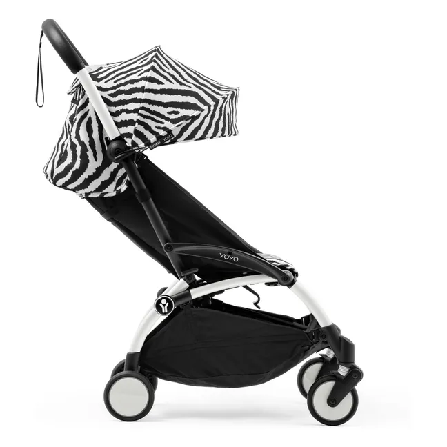 YOYO³ 6+ Pushchair White frame | Zebra