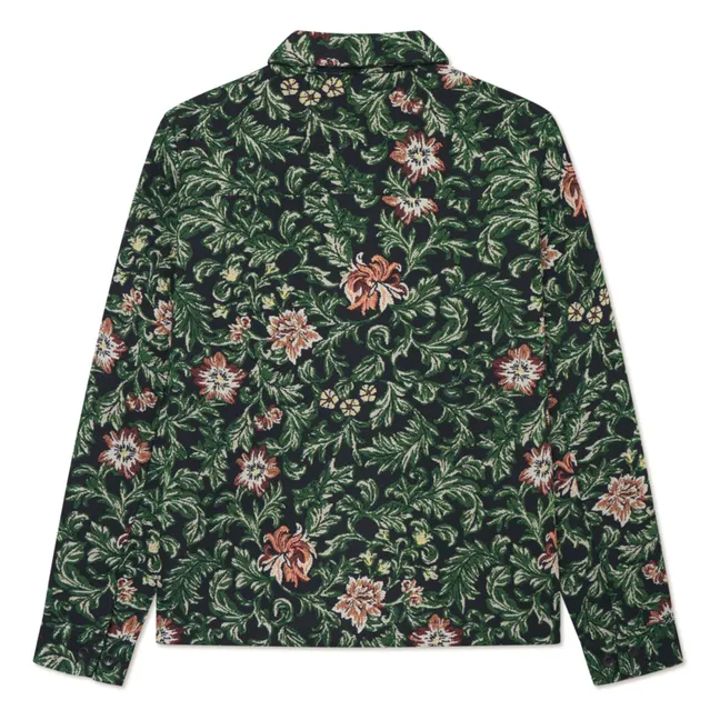 Surchemise Jaiden Flower Jacquard  | Noir