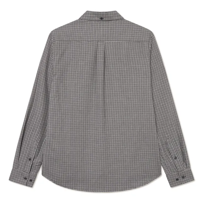 Camicia Konrad in flanella a quadri | Bianco