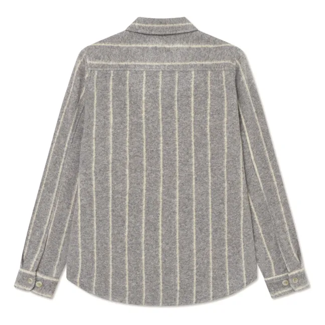 Surchemise Lennon  | Gris chiné