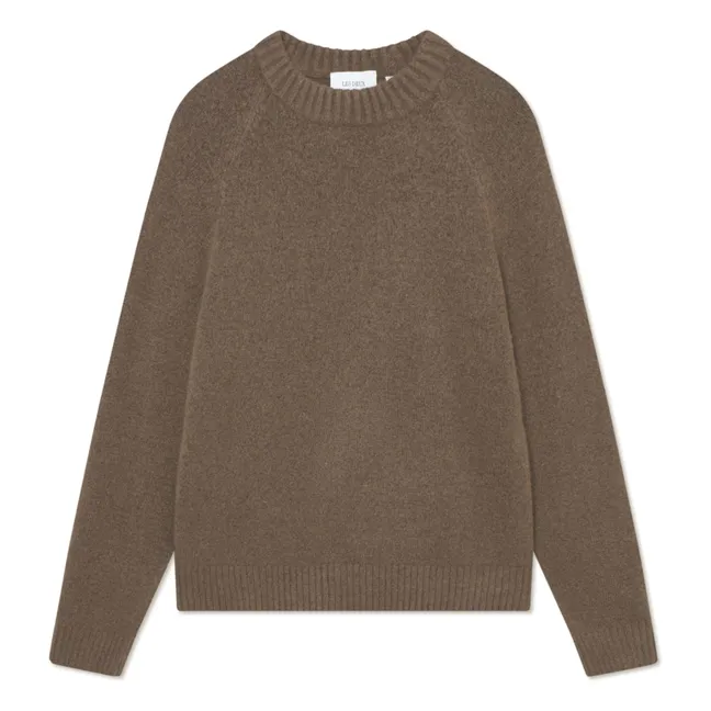 Pull Col Rond Gilbert  | Marron
