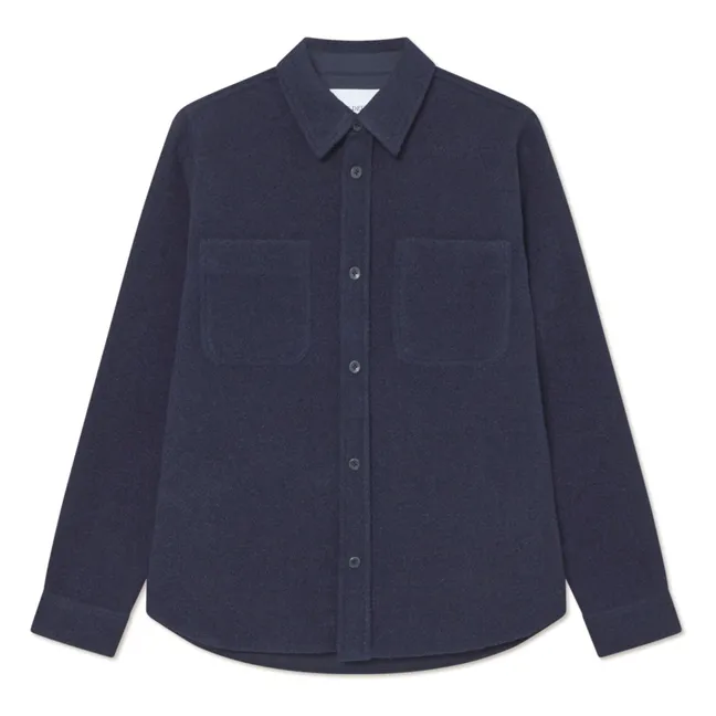 Surchemise Bouclée Lennon  | Bleu foncé