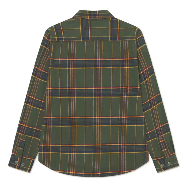 Surchemise à Carreaux Lennon  | Kaki foncé- Image produit n°3
