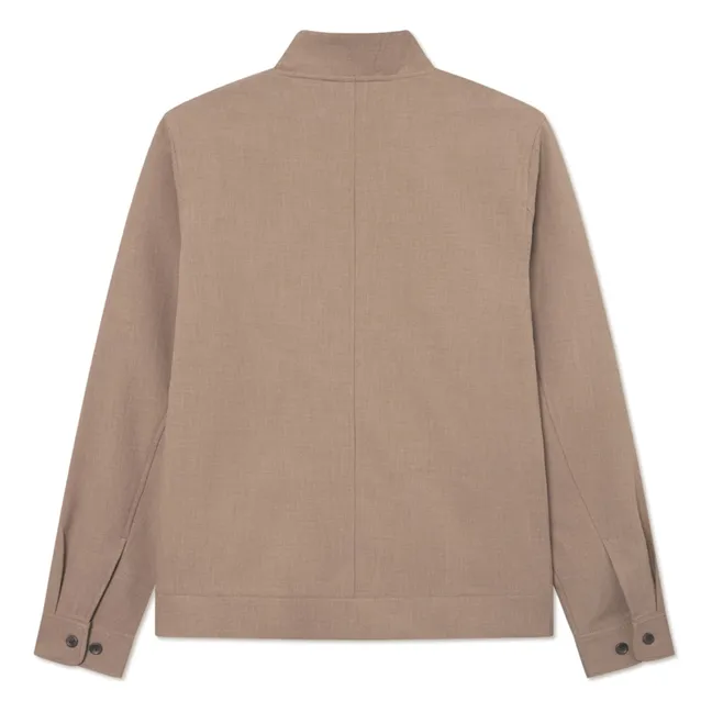 Veste Bomber Texturée Como | Marron