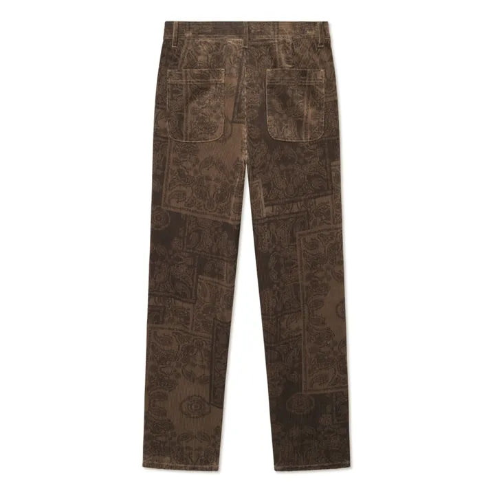 Pantalon Velours Côtelé Kody | Marron- Image produit n°3