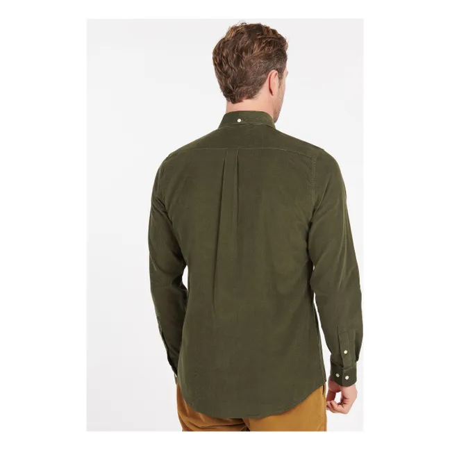 Chemise Velours Côtelé Ramseyb | Vert forêt
