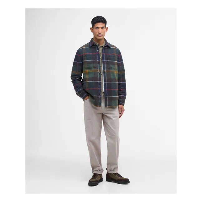 Chapter plaid overshirt  | Green