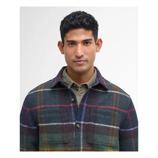 Chapter plaid overshirt  | Green