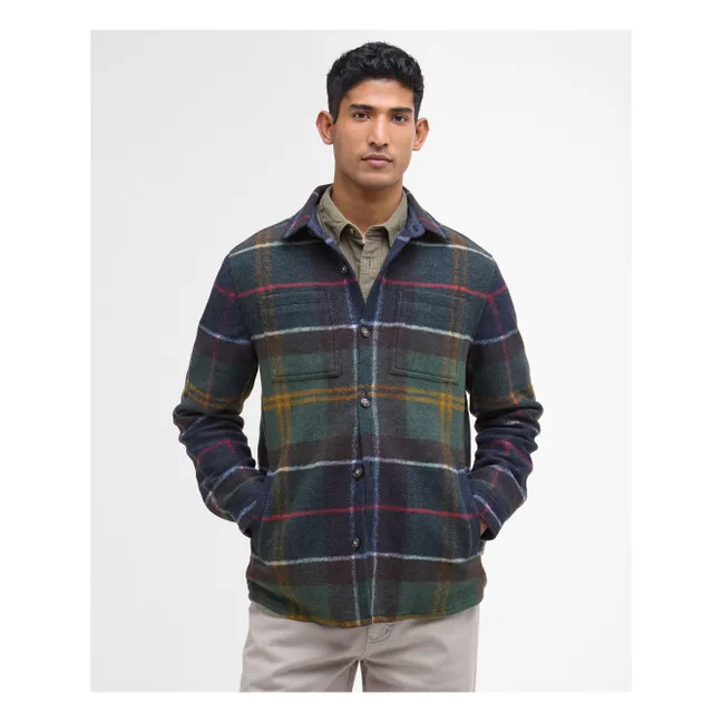 Sobrecamisa a cuadros Chapter  | Verde