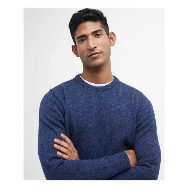 Pull Col Rond Essential Tisbury  | Bleu foncé