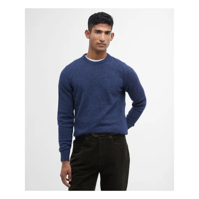 Jersey Essential Tisbury de cuello redondo  | Azul oscuro