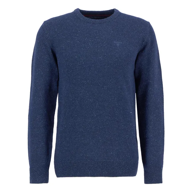 Pull Col Rond Essential Tisbury  | Bleu foncé