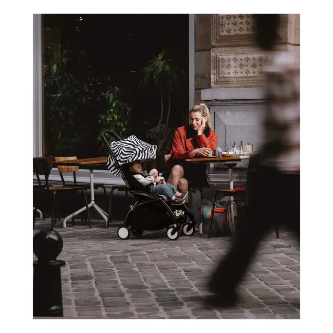 YOYO³ 6+ Pushchair White frame | Zebra