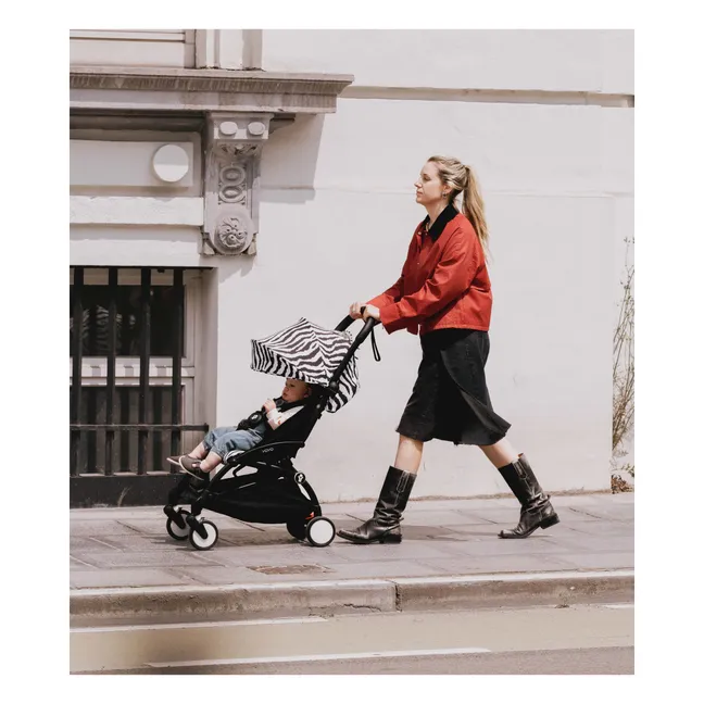 YOYO³ 6+ Pushchair White frame | Zebra