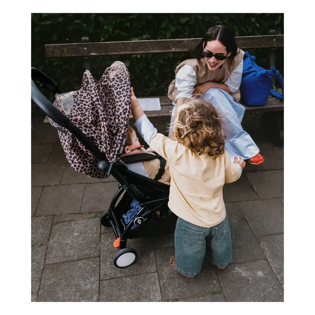 YOYO³ 6+ Pushchair White frame | Leopard