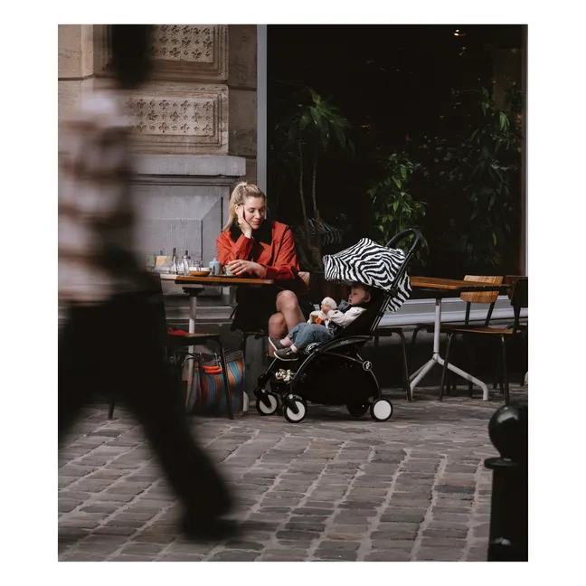 YOYO³ 6+ Pushchair White frame | Zebra