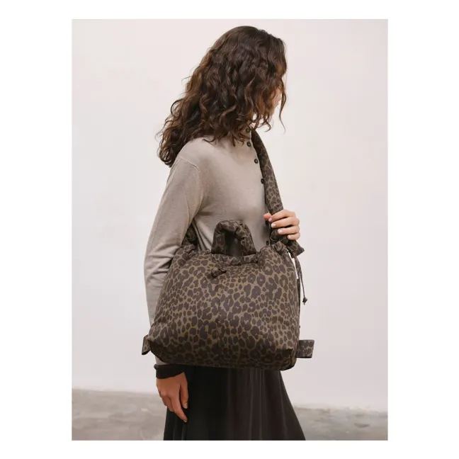 Ona Soft Leopard bag | Brown
