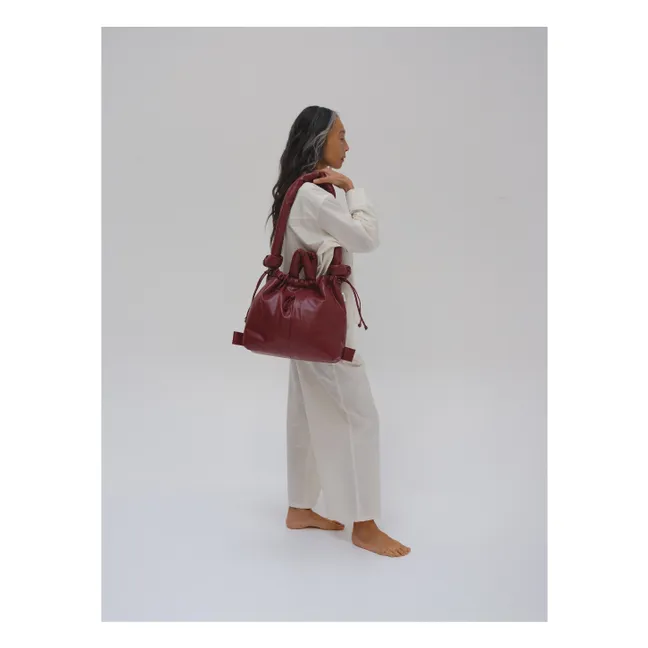 Sac Ona Cuir Vegan | Rouge cerise