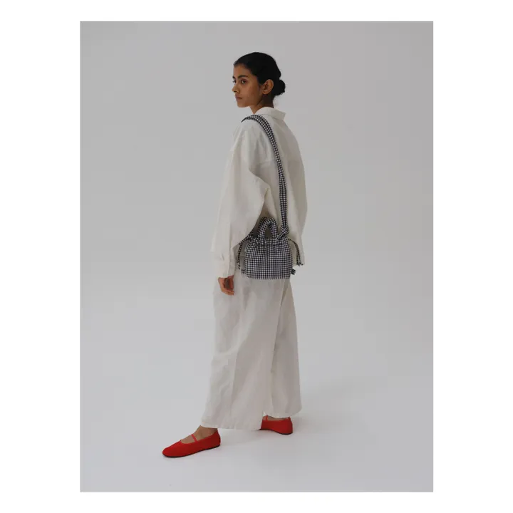 Sac Micro Ona Soft Vichy | Noir- Image produit n°3