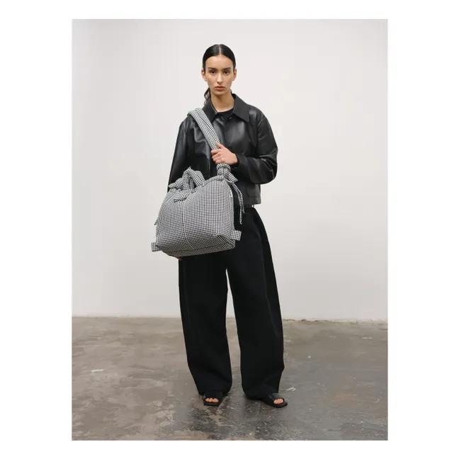 Sac Ona Soft Vichy | Noir