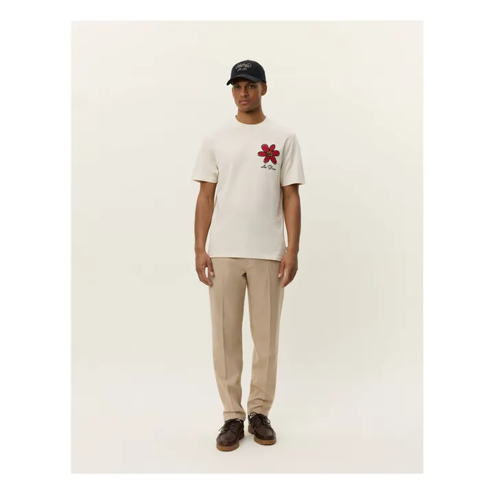 T-Shirt Flower Basket  | Ivoire- Image produit n°1
