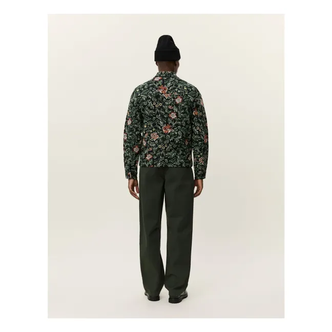 Surchemise Jaiden Flower Jacquard  | Noir