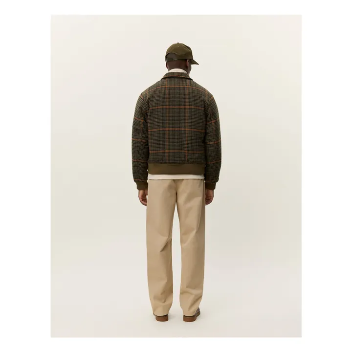 Blouson Bomber Varsity  | Marron- Image produit n°2