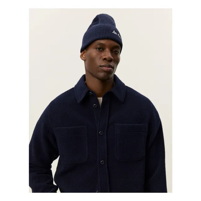 Surchemise Bouclée Lennon  | Bleu foncé