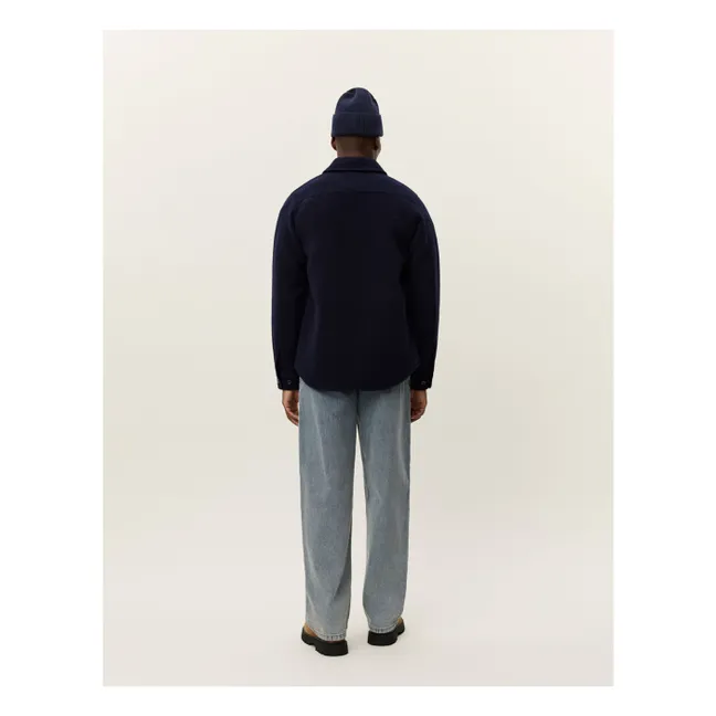 Surchemise Bouclée Lennon  | Bleu foncé