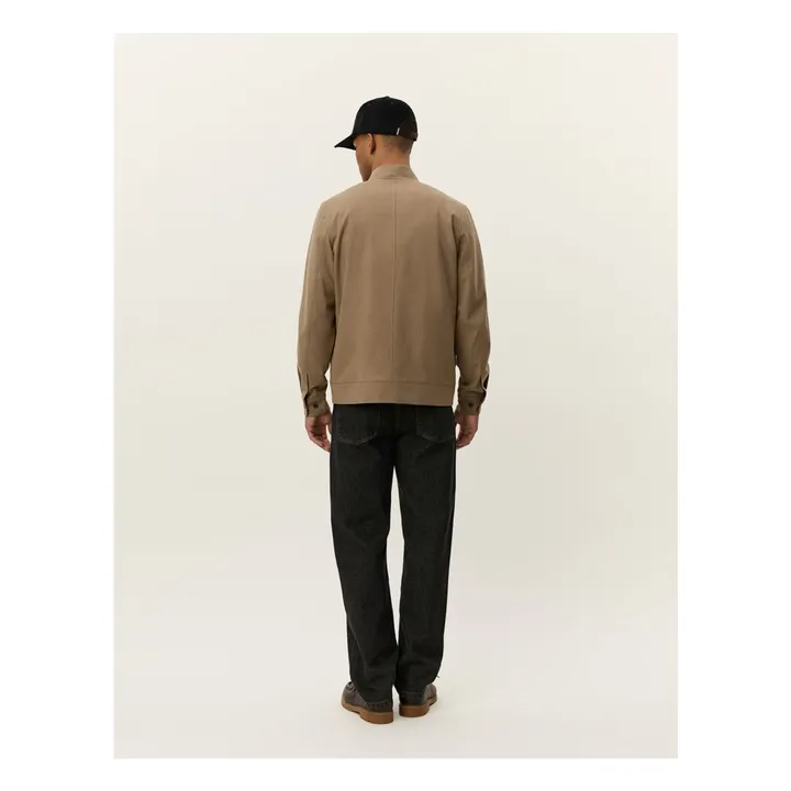 Veste Bomber Texturée Como | Marron- Image produit n°4