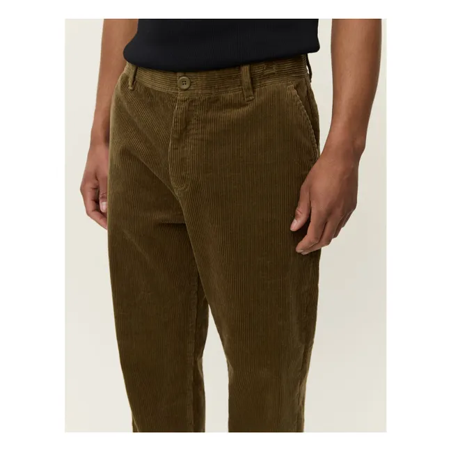 Pantalon Velours Côtelé Kody | Olive
