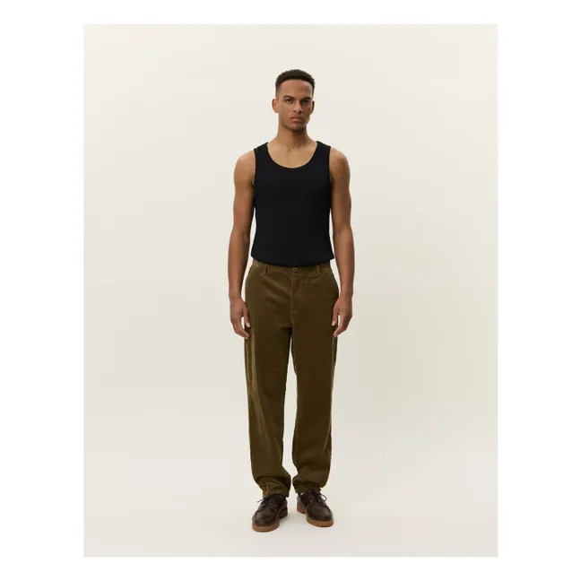 Pantalones de pana Kody | Olive