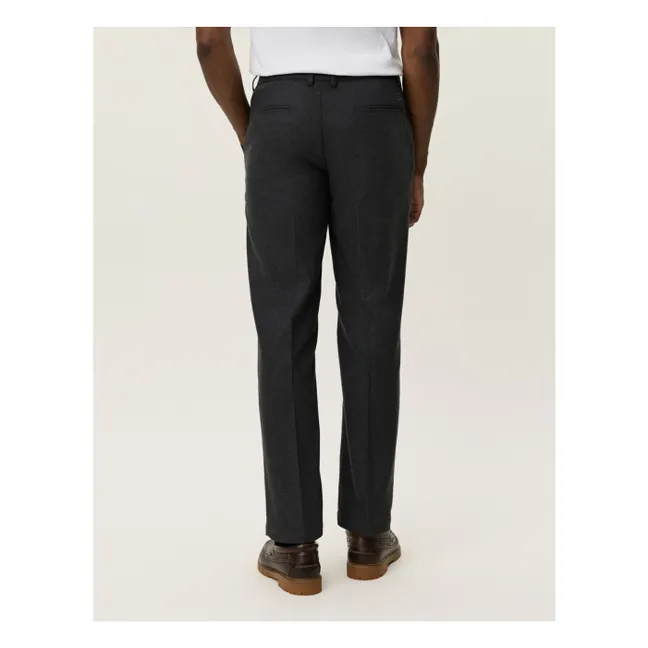 Pantalones de traje Como Reg | Gris Antracita