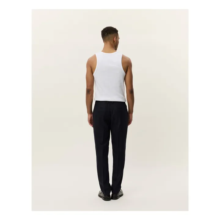 Pantalon Costume Como Reg | Bleu foncé- Image produit n°2