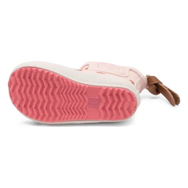 Baby Rubber Ladybird Rain Boots | Pale Pink